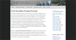 Desktop Screenshot of kniferating.com